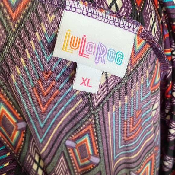 NWOT LuLaRoe Maxi skirt / dress, XL - Picture 8 of 14